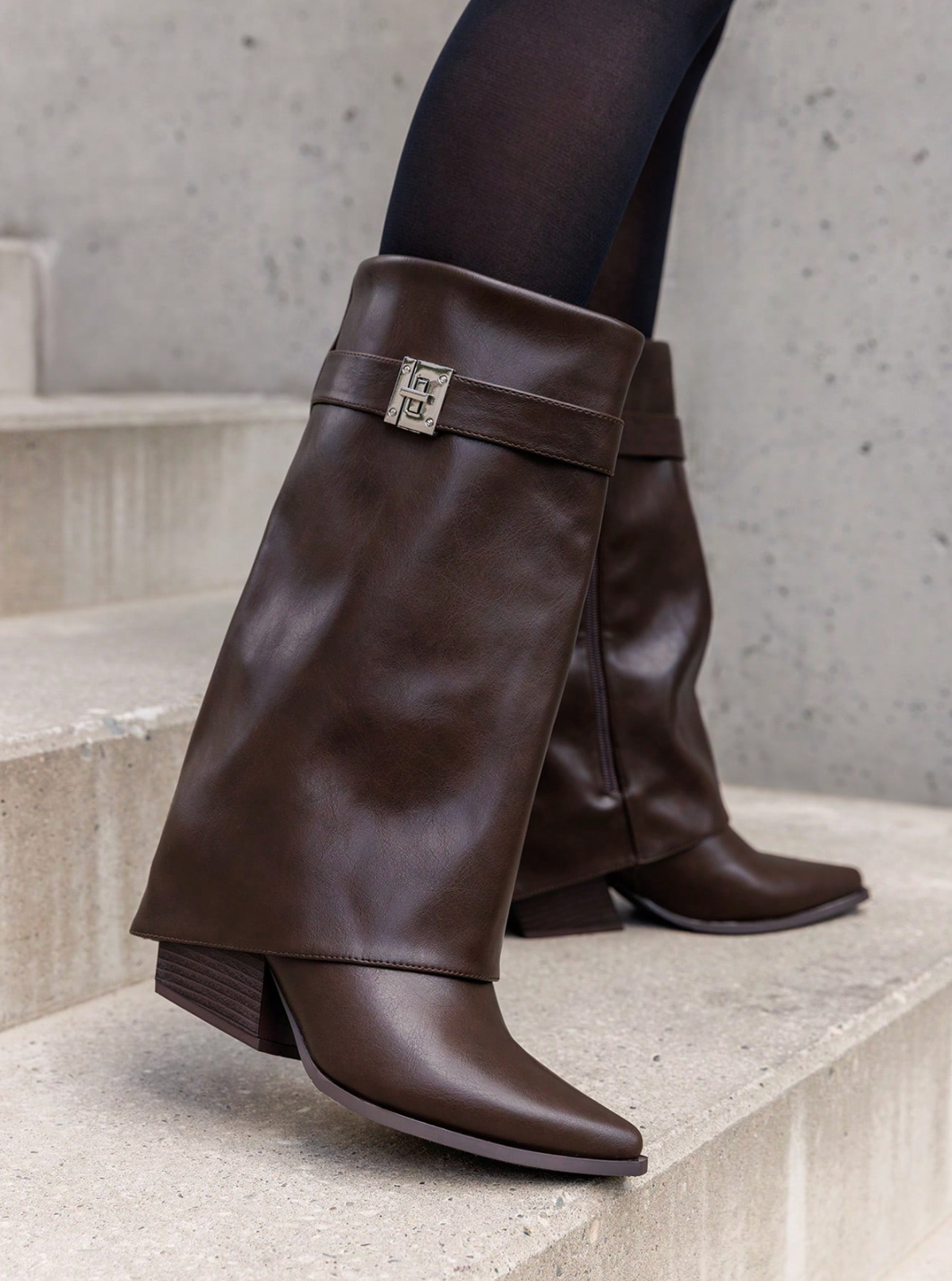 Bottes cuir Blanche/crème